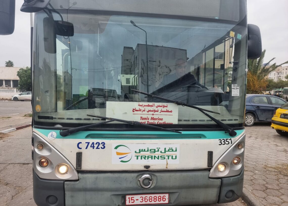 La Transtu lance une nouvelle desserte « Tunis-Marine – Aéroport Tunis Carthage »