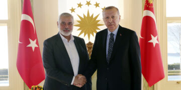 Le chef du Hamas, Ismail Haniyeh, en visite en Turquie