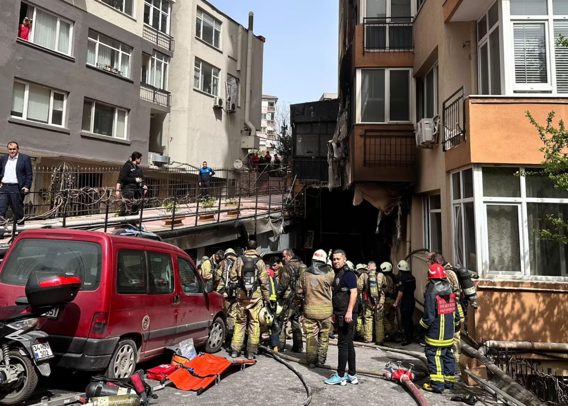 Turquie: 25 morts et trois blessés dans un incendie à Istanbul