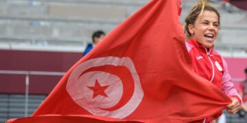 Raoua Tlili, sacrée championne du monde de lancer de poids