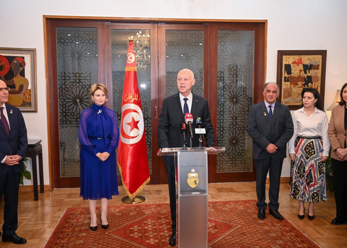 A Pékin, le Chef de l’Etat rencontre la communauté Tunisienne