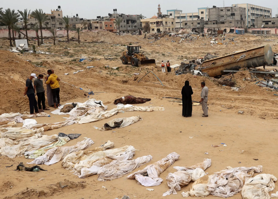 Le Conseil de sécurité de l’ONU réclame une enquête indépendante « immédiate » après la découverte de fosses communes à Gaza