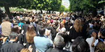 Arrestations en Tunisie: Une manifestation a lieu devant le Tribunal de Tunis