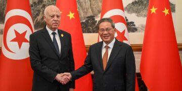 À Pékin, Kaïs Saïed rencontre le Premier ministre chinois, Li Qiang