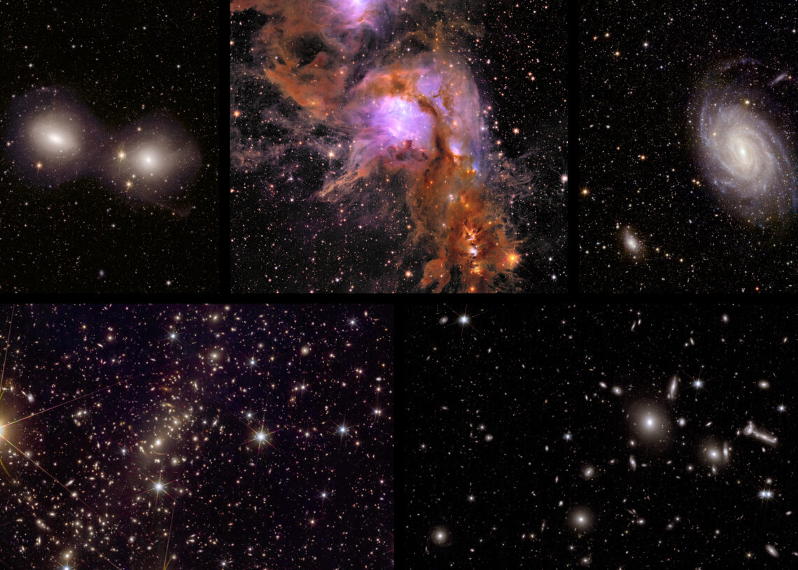 Le télescope Euclid offre une nouvelle série d’images cosmiques à couper le souffle