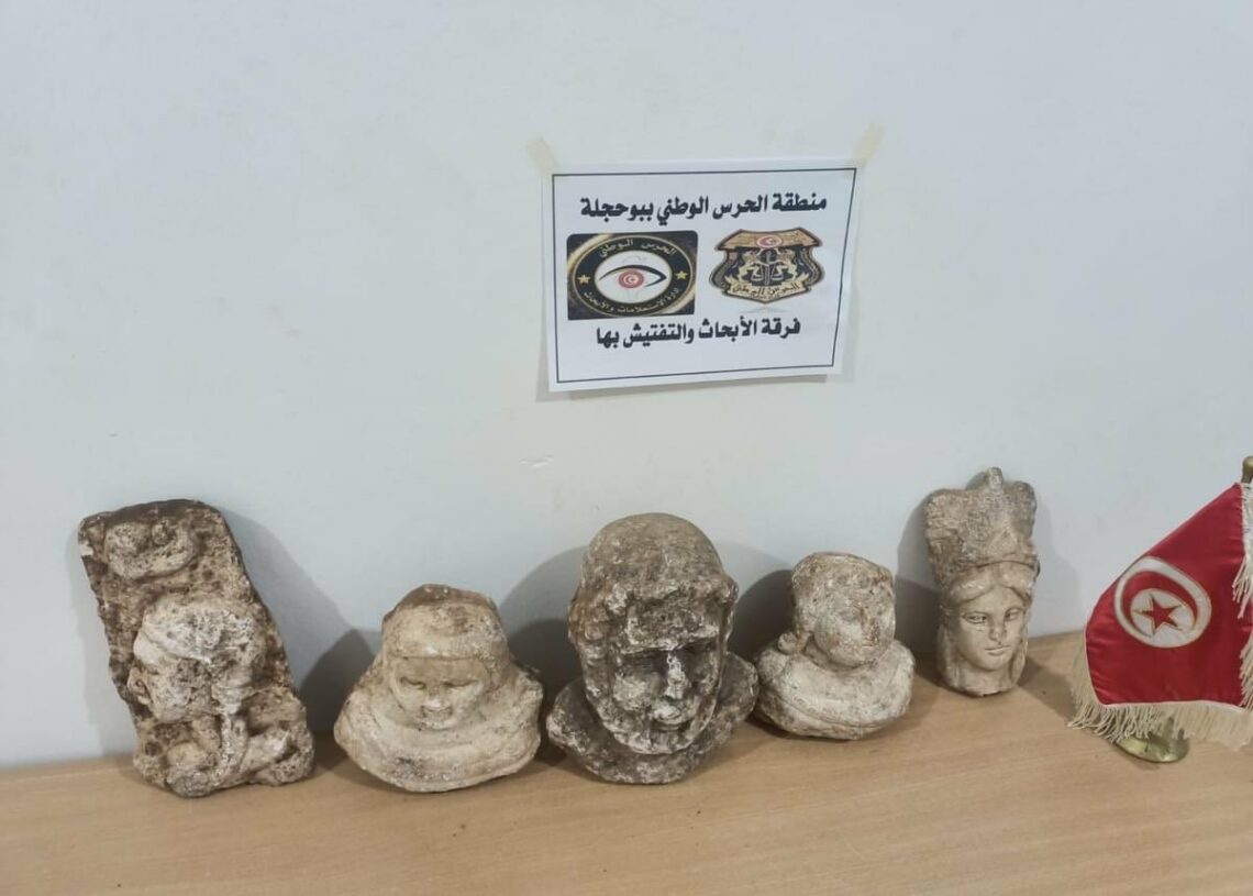 Démantèlement d’un trafic de pièces archéologiques à Kairouan