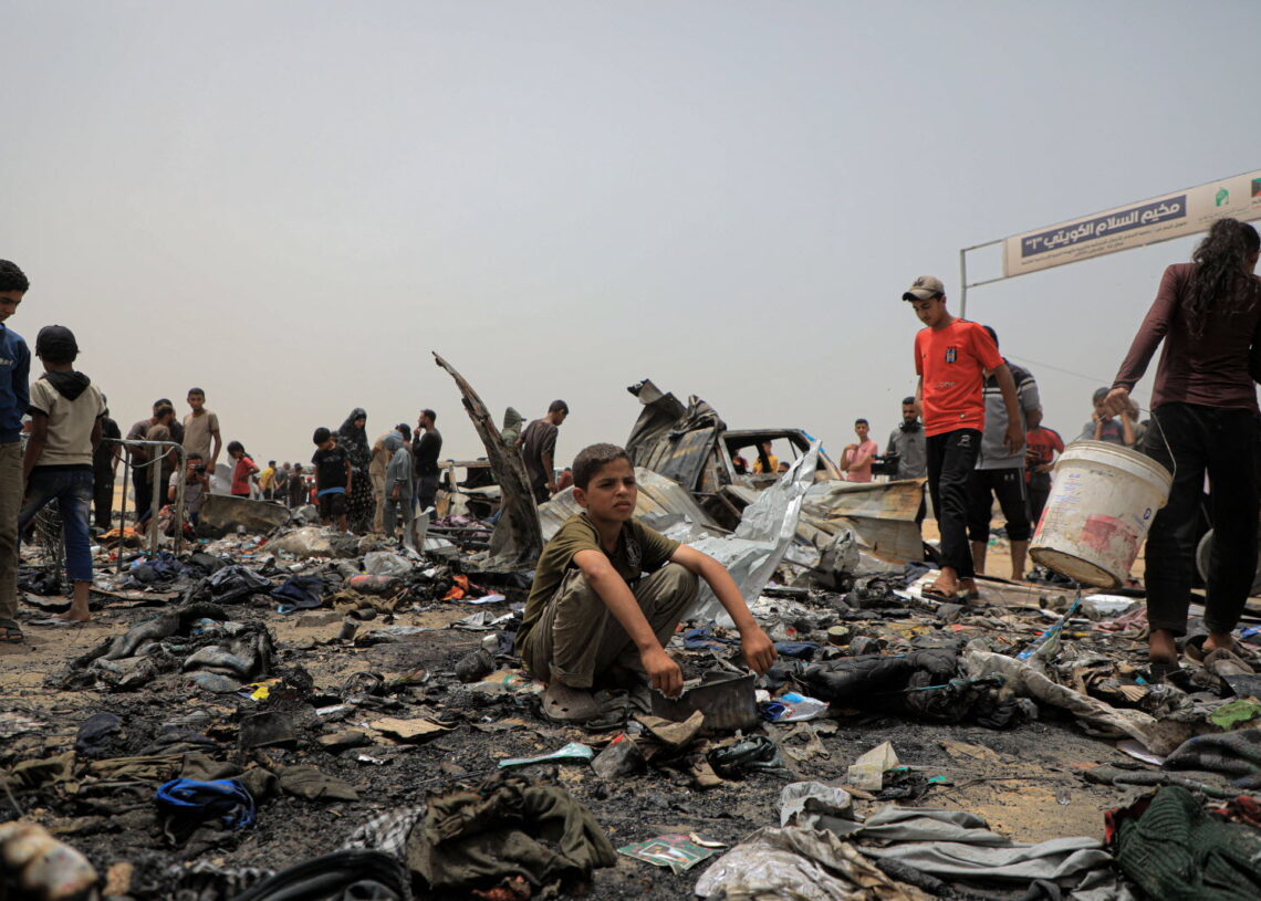 Plusieurs bombardements signalés à Rafah, après la prise de contrôle d’une zone tampon