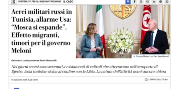 Selon le journal « La Repubblica », les Etats-Unis préoccupés par des vols militaires russes à Djerba