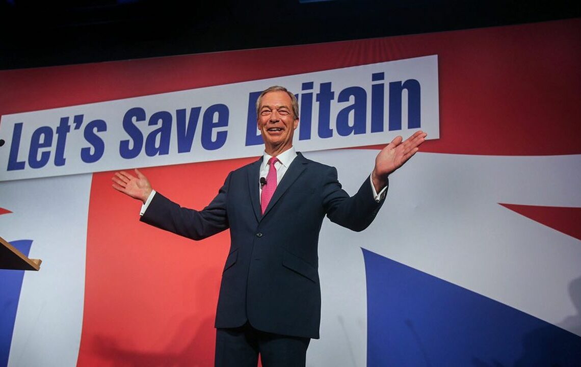 Elections au Royaume-Uni : l’extrême droite dépasse pour la première fois les conservateurs dans les sondages