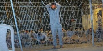 « Nus », « yeux bandés », « attachés »: ce que l&rsquo;on sait sur le « Guantanamo israélien », dénoncé par des ONG