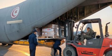 La Tunisie envoie une aide alimentaire de 14 tonnes au peuple Palestinien
