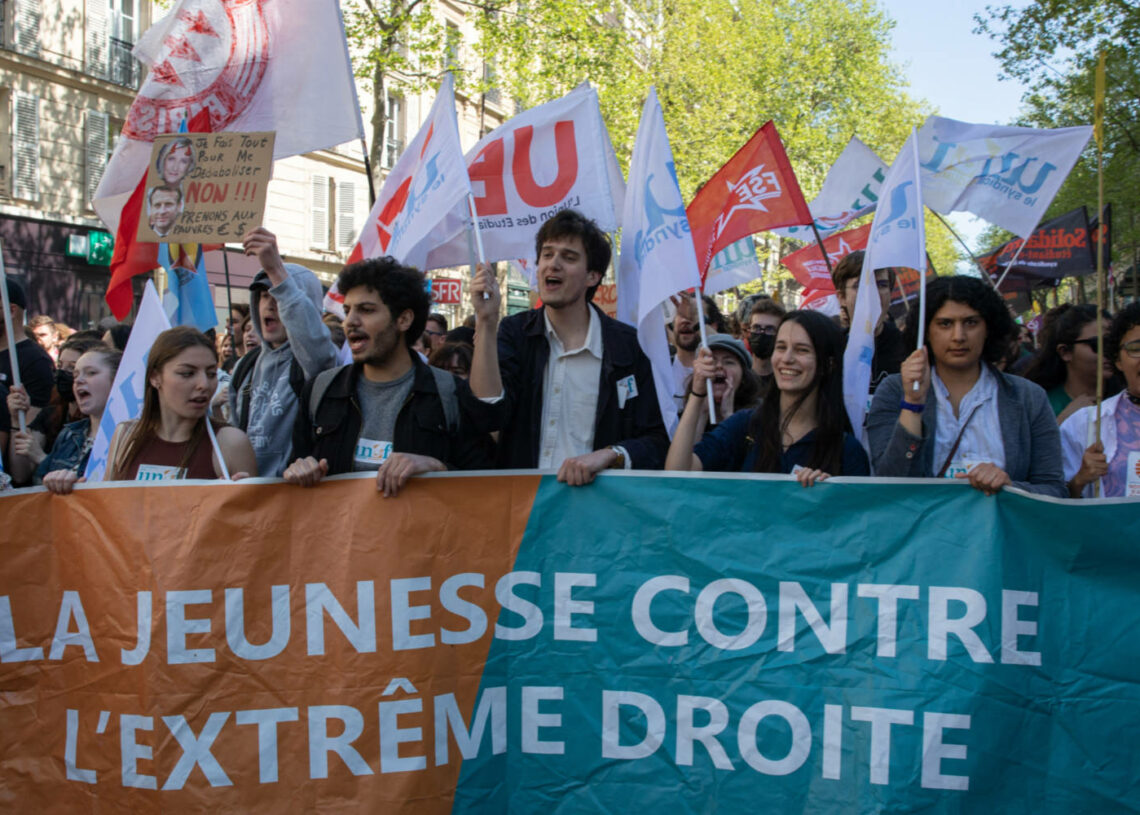 France: Des milliers de manifestants rassemblés contre l’extrême droite