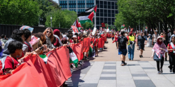 Etats-Unis: La Maison-Blanche encerclée par des manifestants exigeant la fin du génocide à Gaza