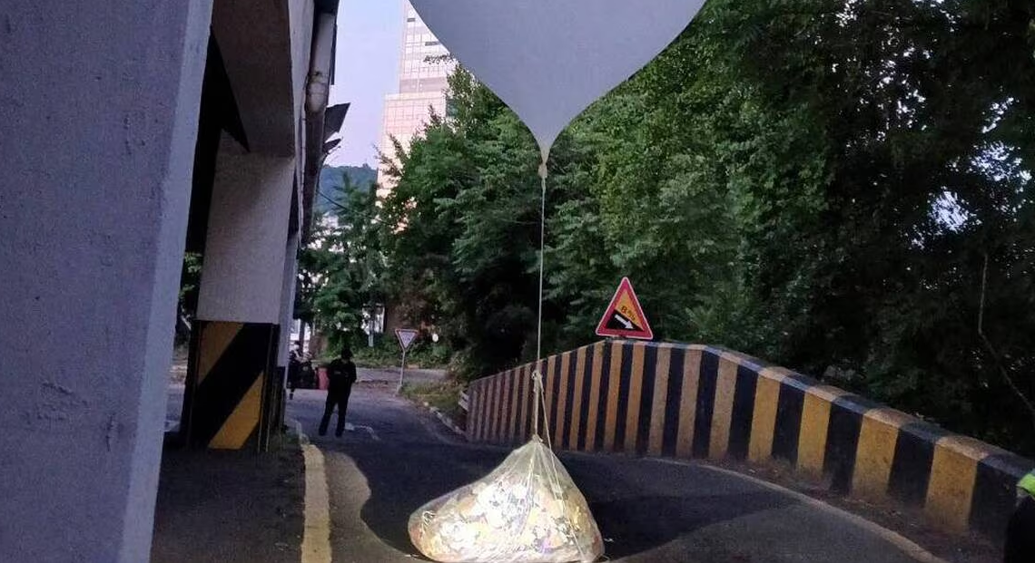 La Corée du Nord envoie près de 330 nouveaux ballons d’ordures au Sud