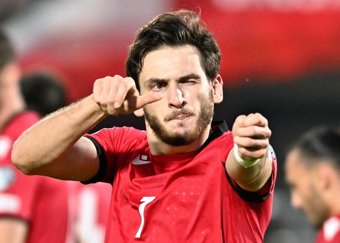 Géorgie vs Portugal: « Je veux la victoire et le maillot de Cristiano Ronaldo » annonce Kvaratskhelia