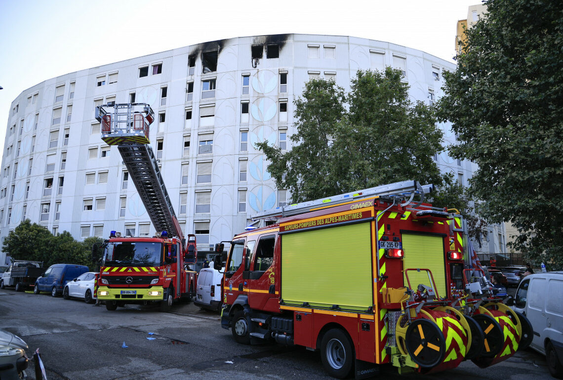 France: 7 morts dont trois enfants dans un incendie à Nice