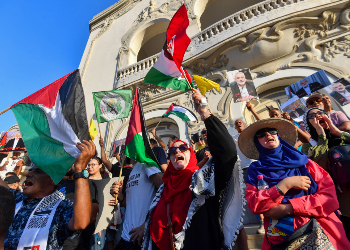 Tunis: Rassemblement à la mémoire d’Ismail Haniyeh