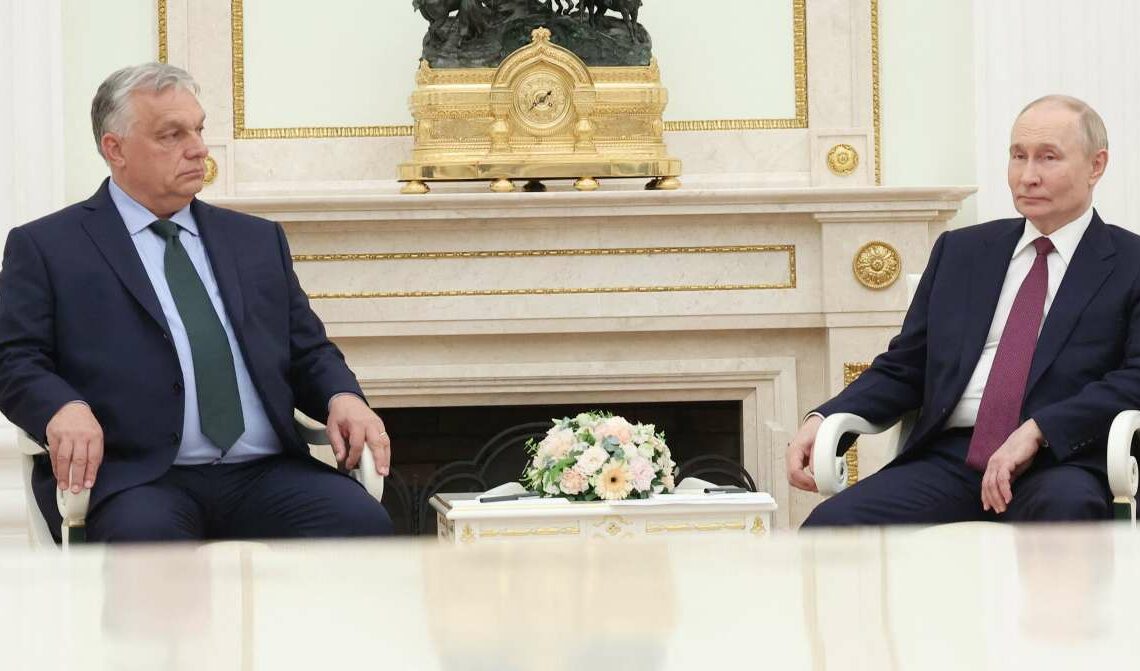 Viktor Orban, nouveau président de l’Europe, rencontre Poutine à Moscou