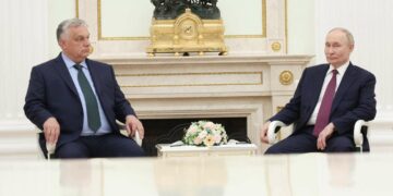 Viktor Orban, nouveau président de l’Europe, rencontre Poutine à Moscou