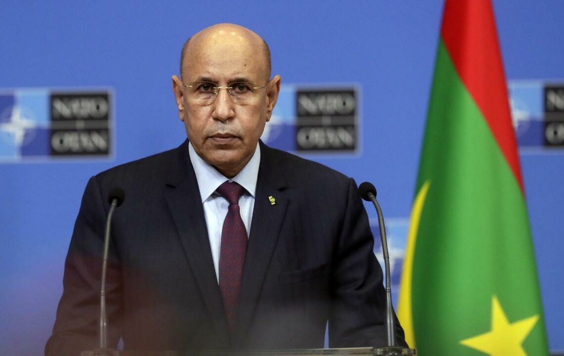 Le président de la Mauritanie Mohamed Ould Ghazouani réélu pour un second mandat