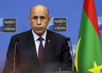 Le président de la Mauritanie Mohamed Ould Ghazouani réélu pour un second mandat