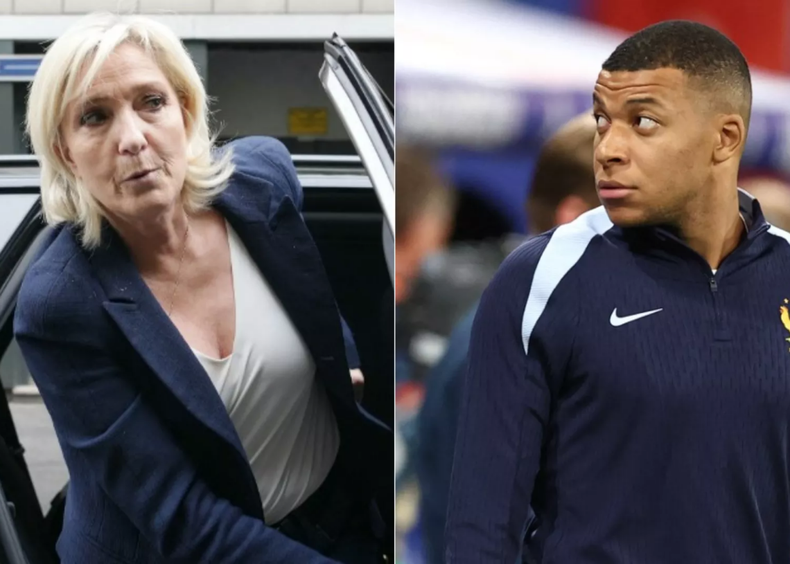 Le Pen vs Mbappé