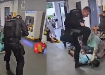 Des vidéos de policiers  piétinant le visage d’un homme provoquent un tollé au Royaume-Uni