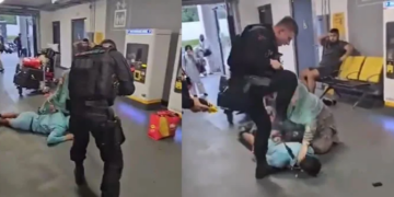 Des vidéos de policiers  piétinant le visage d’un homme provoquent un tollé au Royaume-Uni