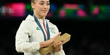 Après l&rsquo;effort, le réconfort: La championne olympique, Kaylia Nemour en vacances à Djerba