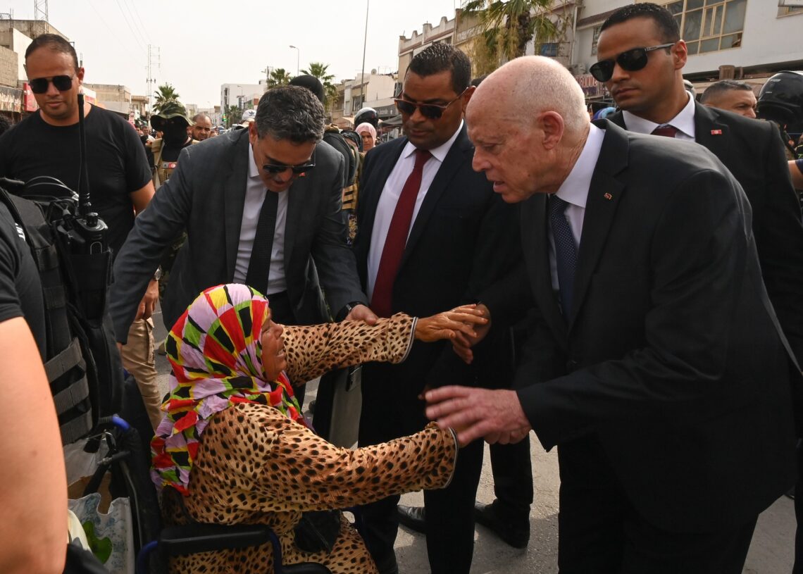 Sidi Bouzid: Kais Saied se rend à Baten El Ghzal