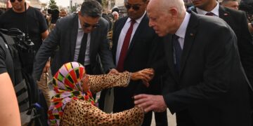 Sidi Bouzid: Kais Saied se rend à Baten El Ghzal