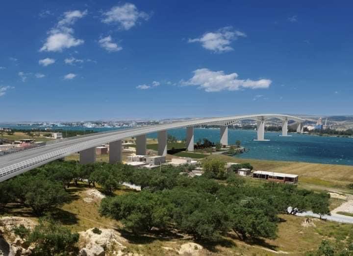 Le nouveau pont de Bizerte devrait être achevé en septembre 2027