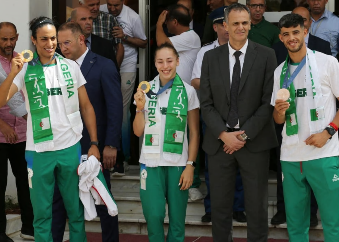 Algérie: Accueil triomphal pour les médaillés olympiques