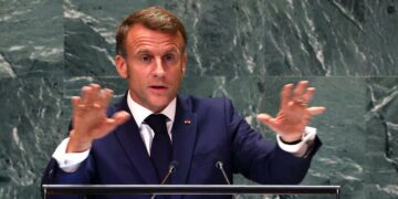 La guerre d’Israël à Gaza « n’a que trop duré », déclare Emmanuel Macron à la tribune de l’ONU