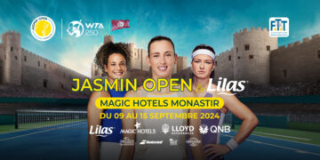 Tennis: Résultats du tirage au sort du Jasmin Open 2024