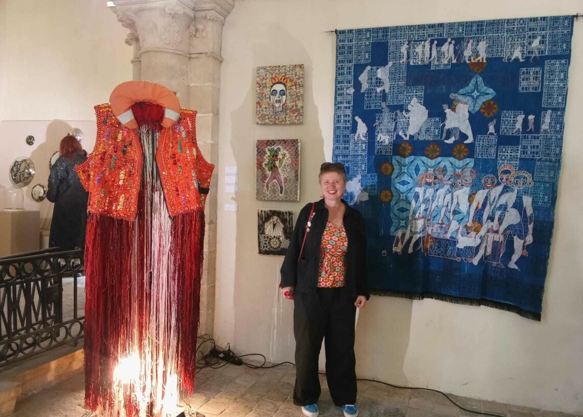 Lyon : Le textile sous toutes les coutures lors de l’exposition « Traits d’union-au fil des rencontres ».