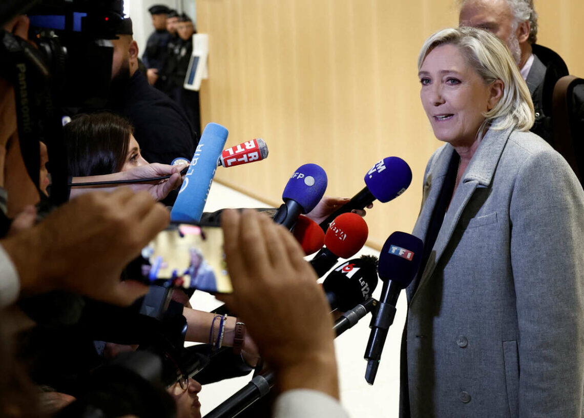 Marine Le Pen face à la justice