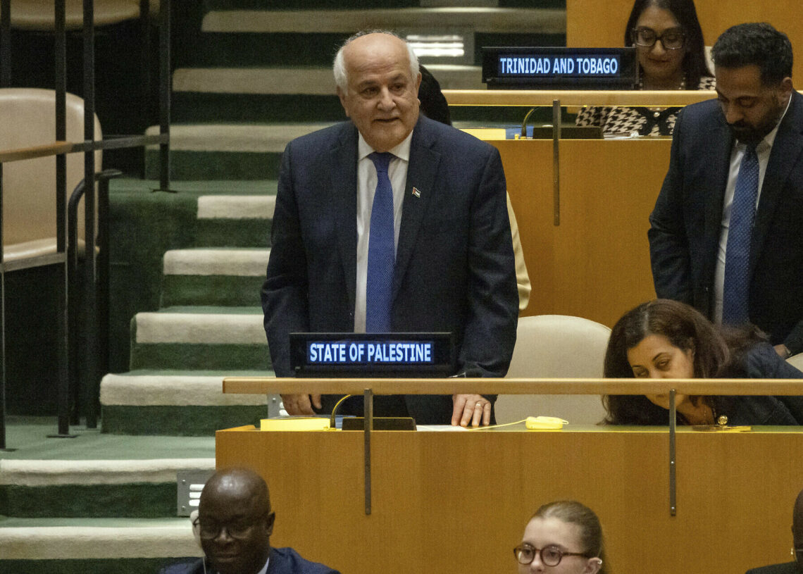 « Moment historique »: La Palestine prend sa place à l’Assemblée générale de l’ONU