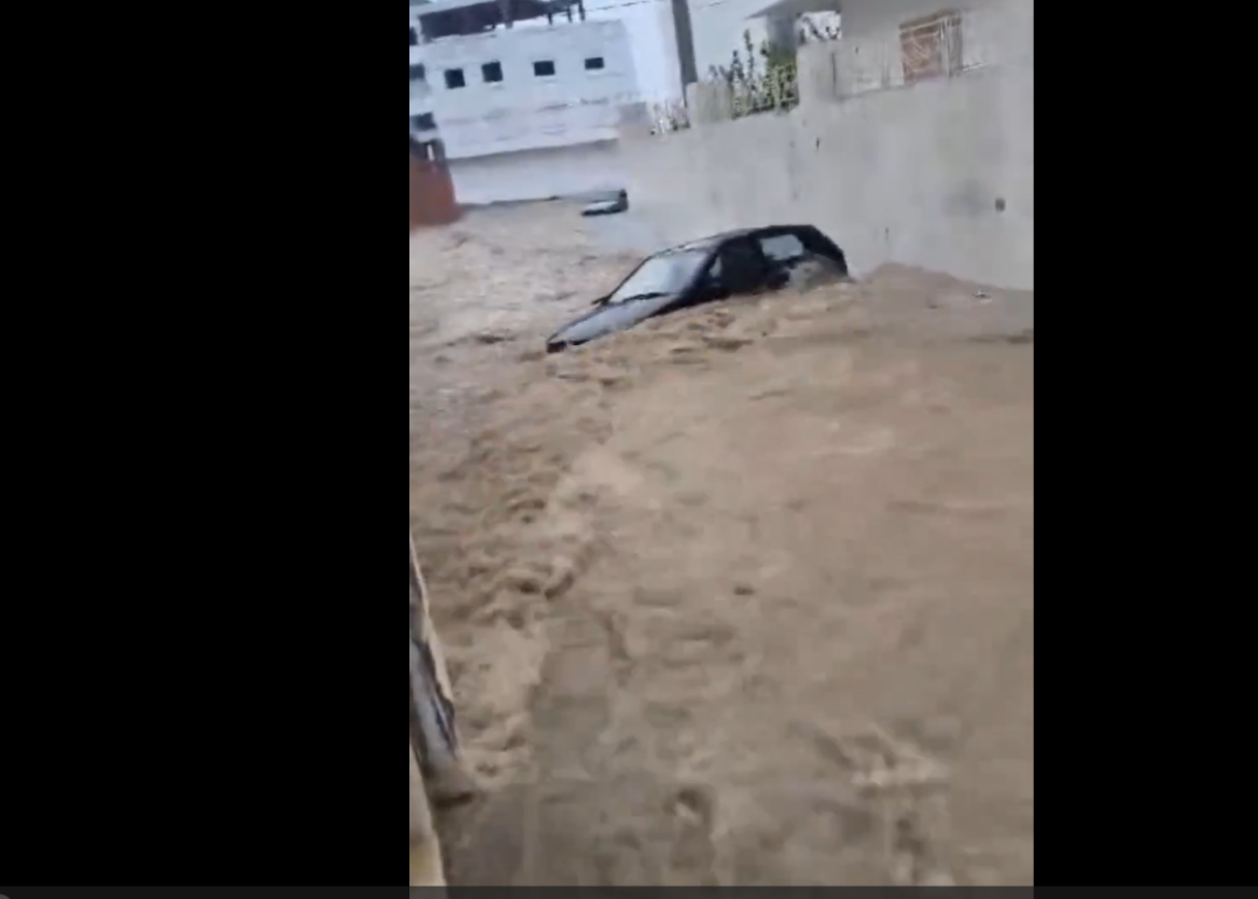 Des pluies diluviennes s’abattent sur Sousse Nabeul et Métlaoui
