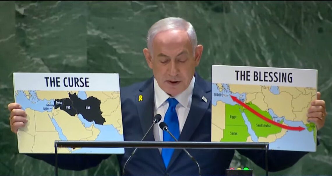 Trop facile. M. Netanyahou