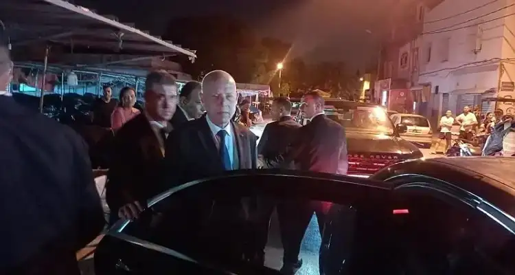 Kais Saied à Kairouan pour une visite inopinée