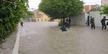 Pluies diluviennes: Cours suspendus dans plusieurs gouvernorats du pays