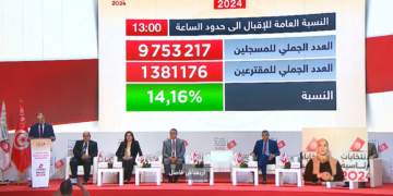 ISIE: Le taux de participation à la présidentielle atteint 14,5% à 13 heures