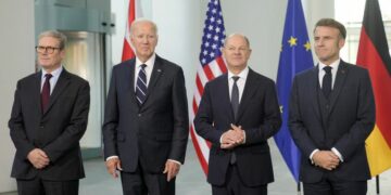 Biden, Macron, Starmer et Scholz appellent à une fin « immédiate » de la guerre dans la bande de Gaza