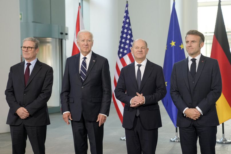 Biden, Macron, Starmer et Scholz appellent à une fin « immédiate » de la guerre dans la bande de Gaza