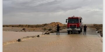 Inondations: La Protection civile recommande un autre itinéraire pour les usagers de la route 206 en direction de la Kabili
