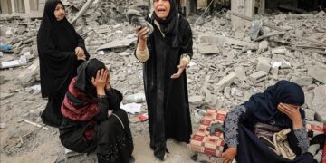 Gaza:  41 909 civils tués par des frappes israéliennes