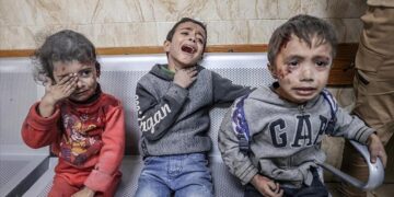  L&rsquo;Unicef dénonce la « violence honteuse contre les enfants » à Gaza