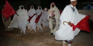Les arts du spectacle chez les « ṭwāyef de Ghbonten » inscrit sur la liste représentative du patrimoine culturel immatériel de l&rsquo;humanité