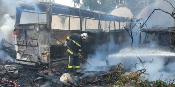 Maîtrise d’un incendie à Nabeul
